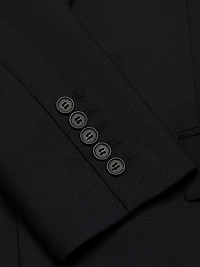 Diane Single-Breasted Wool Blazer