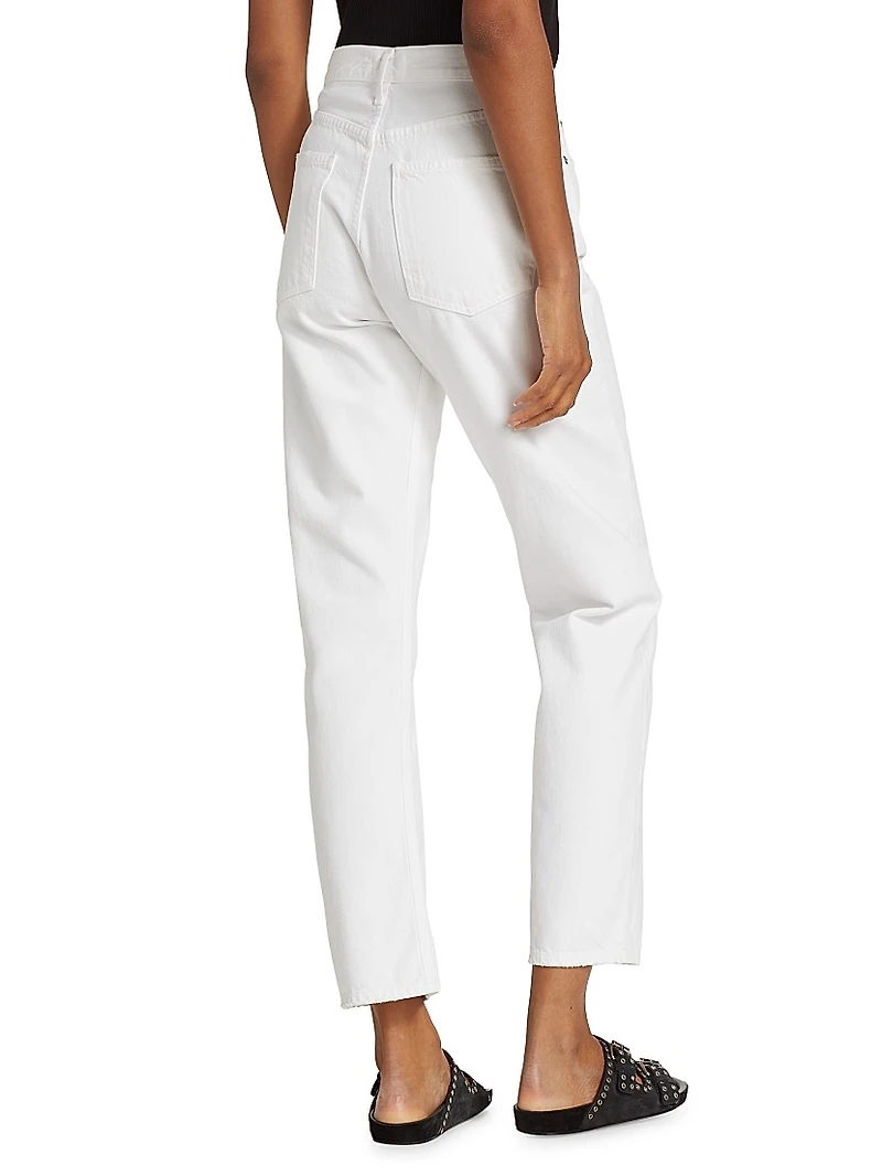 90s Straight-Leg Pinch-Waist Jeans