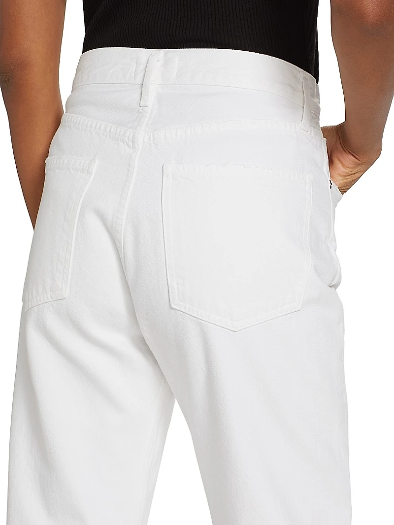 90s Straight-Leg Pinch-Waist Jeans