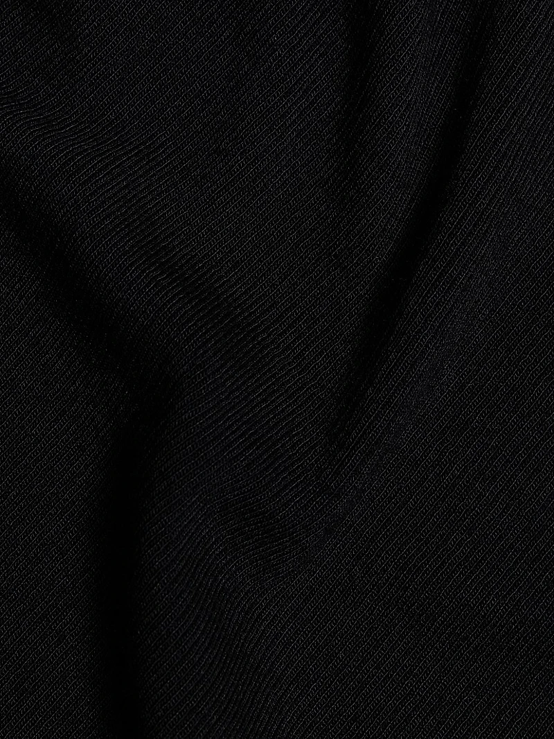 Tess Rib-Knit Crewneck T-Shirt