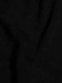 Tess Rib-Knit Crewneck T-Shirt