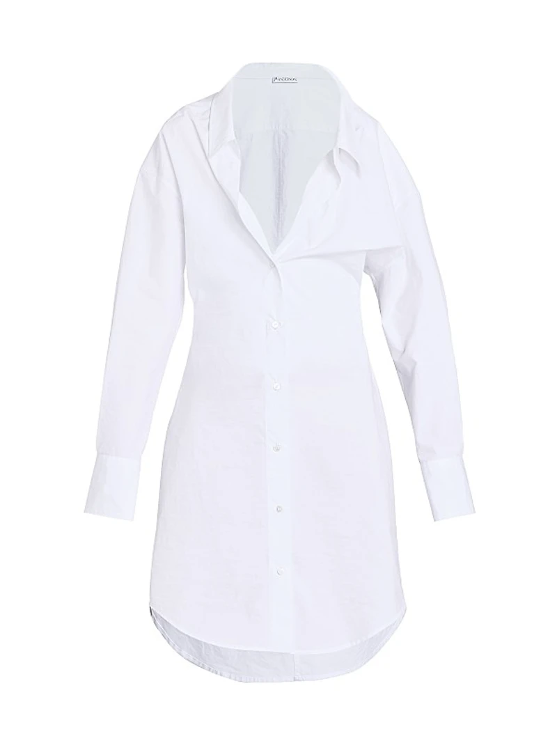 Lace Detail Shirtdress