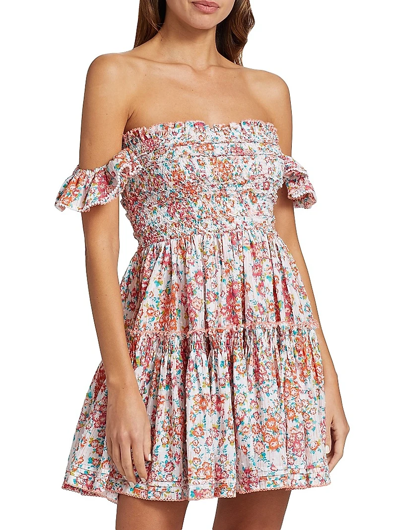 Aurora Off-The-Shoulder Minidress