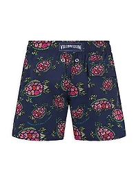 Little Boy's & Boy's Turtle Swim Trunks