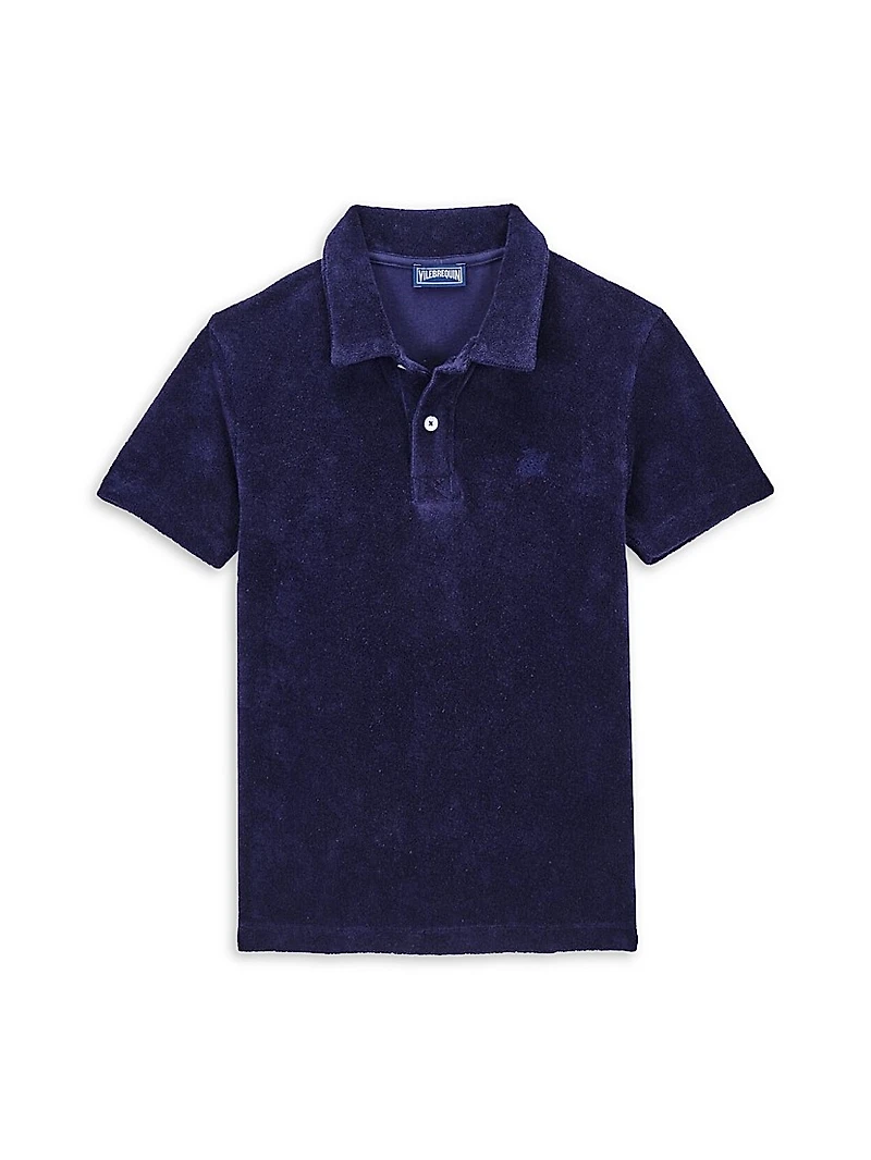 Little Boy's & Terry Polo Shirt