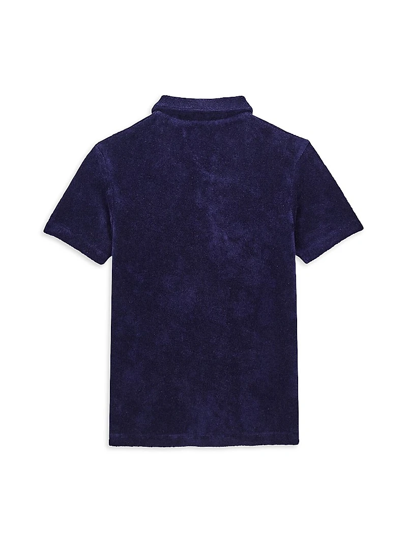 Little Boy's & Terry Polo Shirt