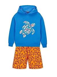 Little Boy's & Boy's Turtle Sweatshirt