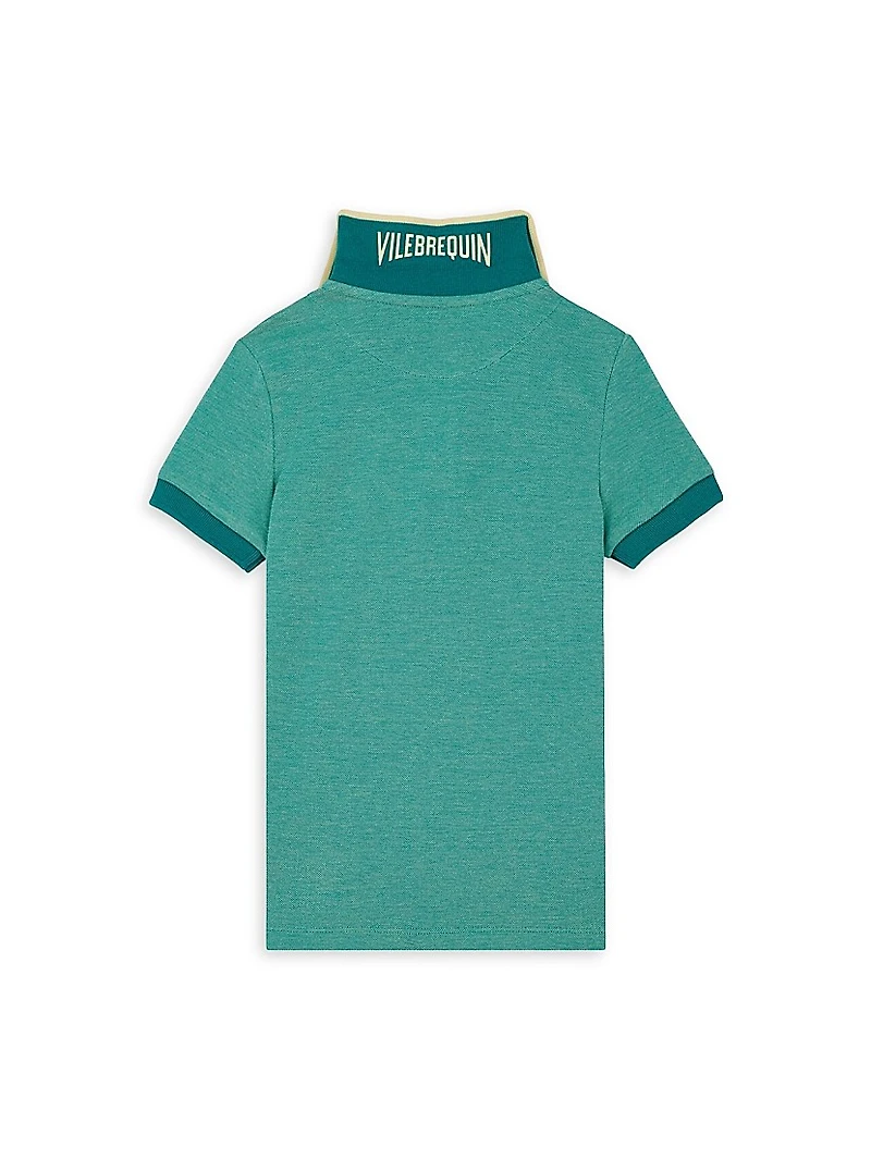 Little Boy's & Cotton Piqué Polo Shirt