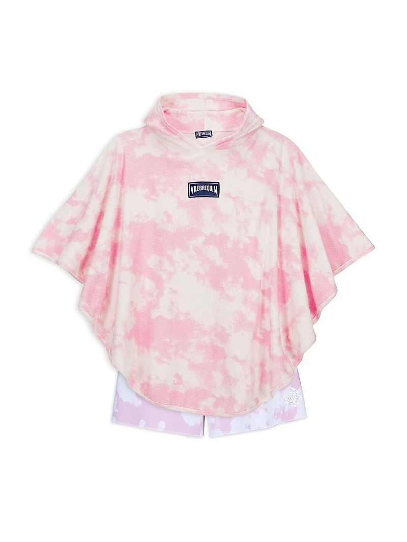 Little Girl's & Tie-Dye Terry Hoodie Sweatshirt