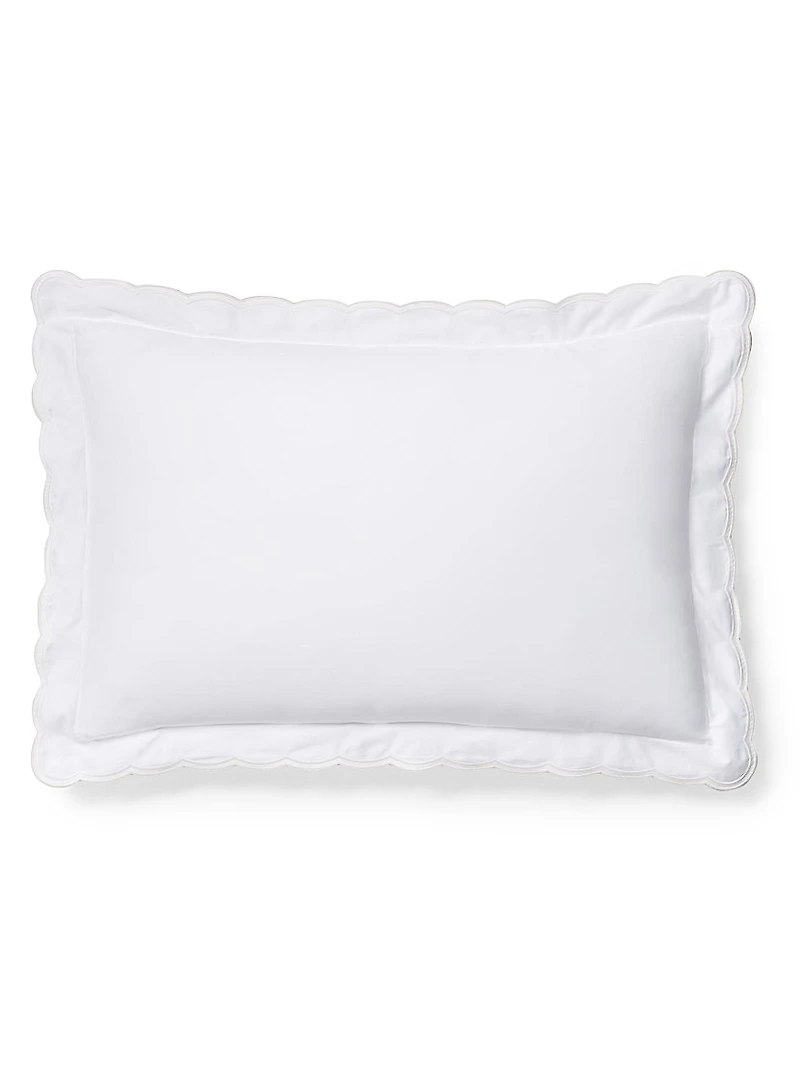 Malin Scallop Cotton Sateen Sham
