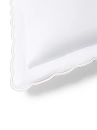 Malin Scallop Cotton Sateen Sham
