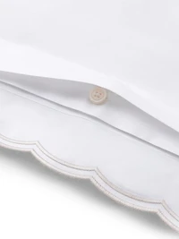 Malin Scallop Cotton Sateen Sham