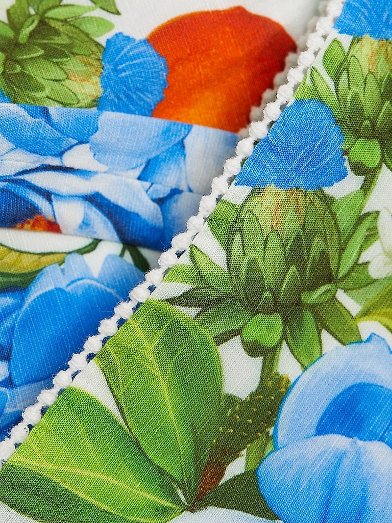 Didi Floral Cotton Crop Top