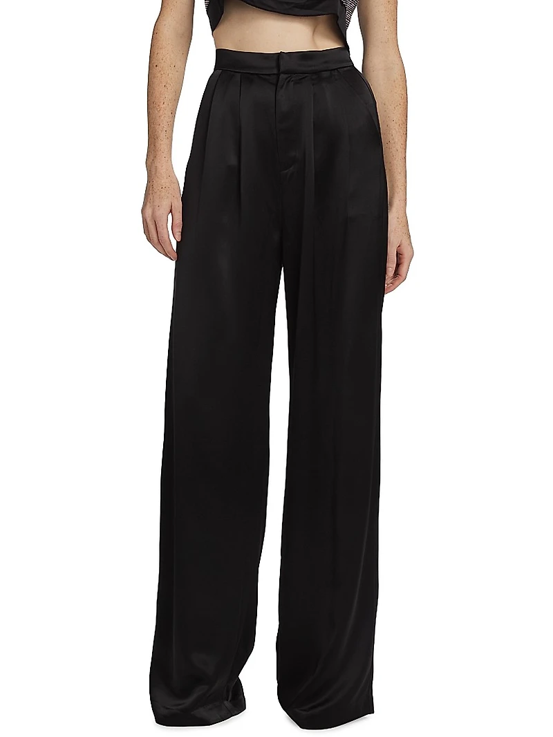 Paris Pleated-Front Trousers
