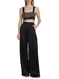 Paris Pleated-Front Trousers