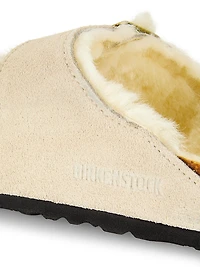 Arizona Shearling-Lined Leather Sandals