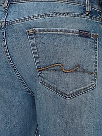 Slimmy Squiggle Cotton-Blend Jeans