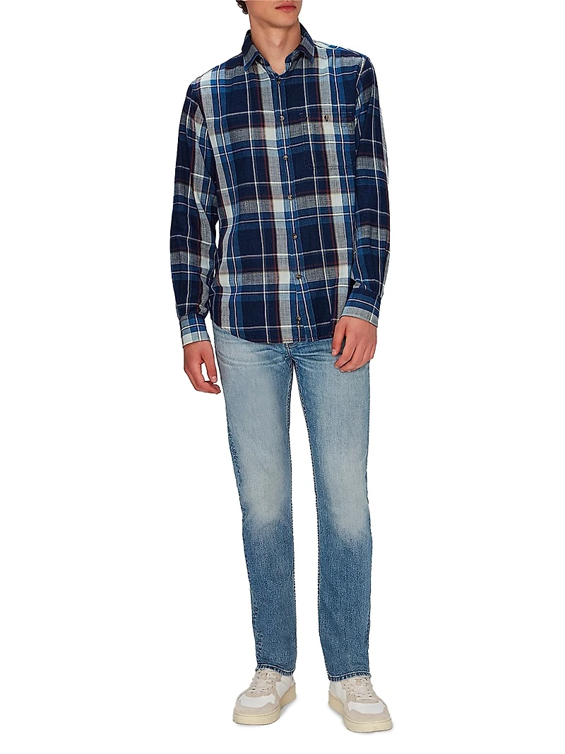 Slimmy Squiggle Cotton-Blend Jeans