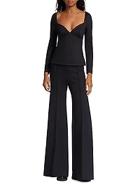 Sweetheart Long-Sleeve Top