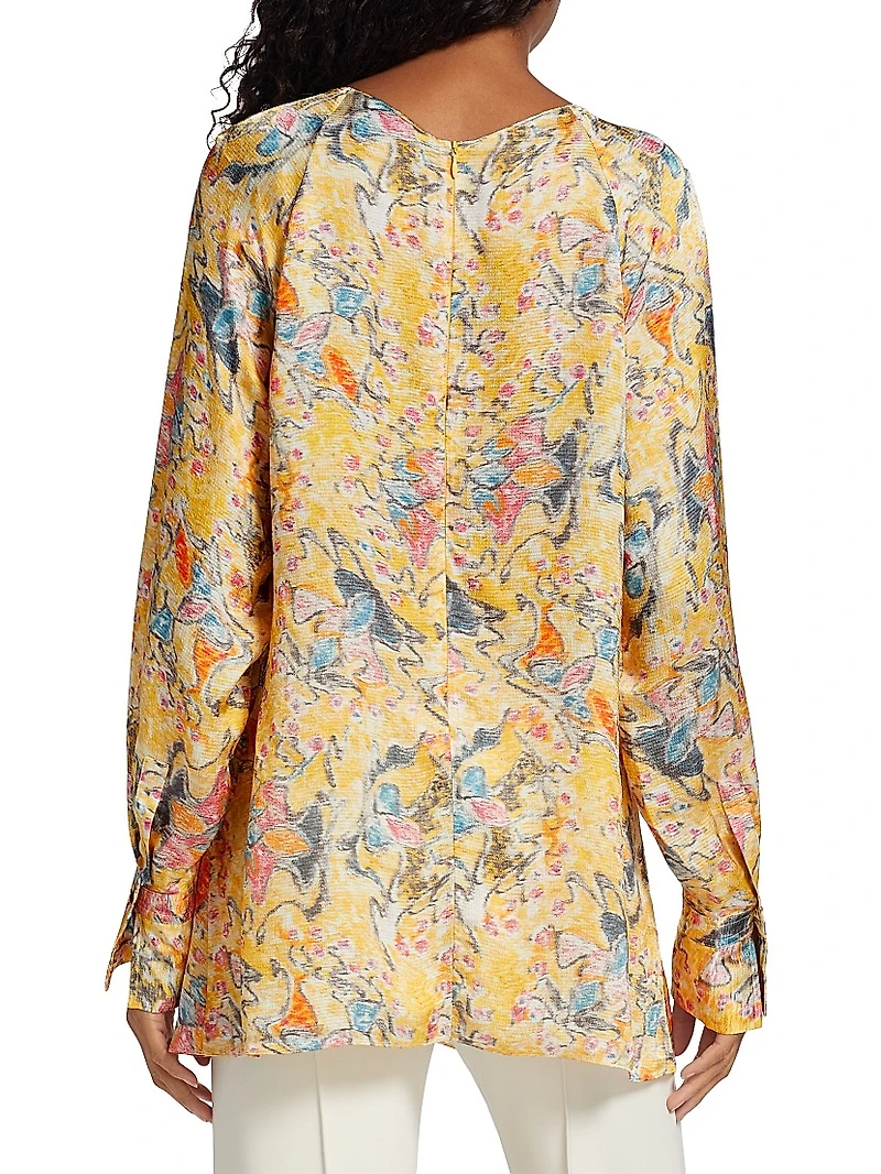 Ruched Front Blouse