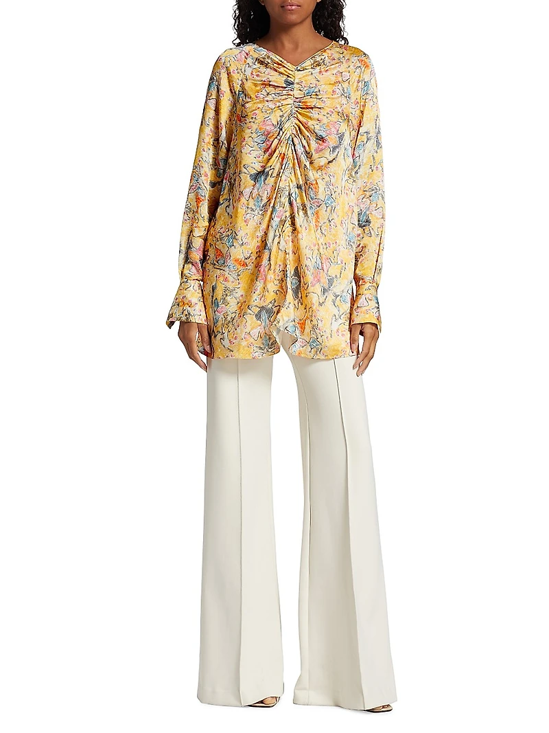 Ruched Front Blouse