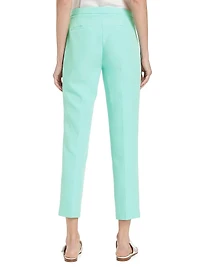 Alexi Twill Crop Cigarette Pants