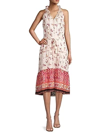 Johnson Floral Halter Dress