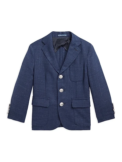 Little Boy's Twill Sport Jacket