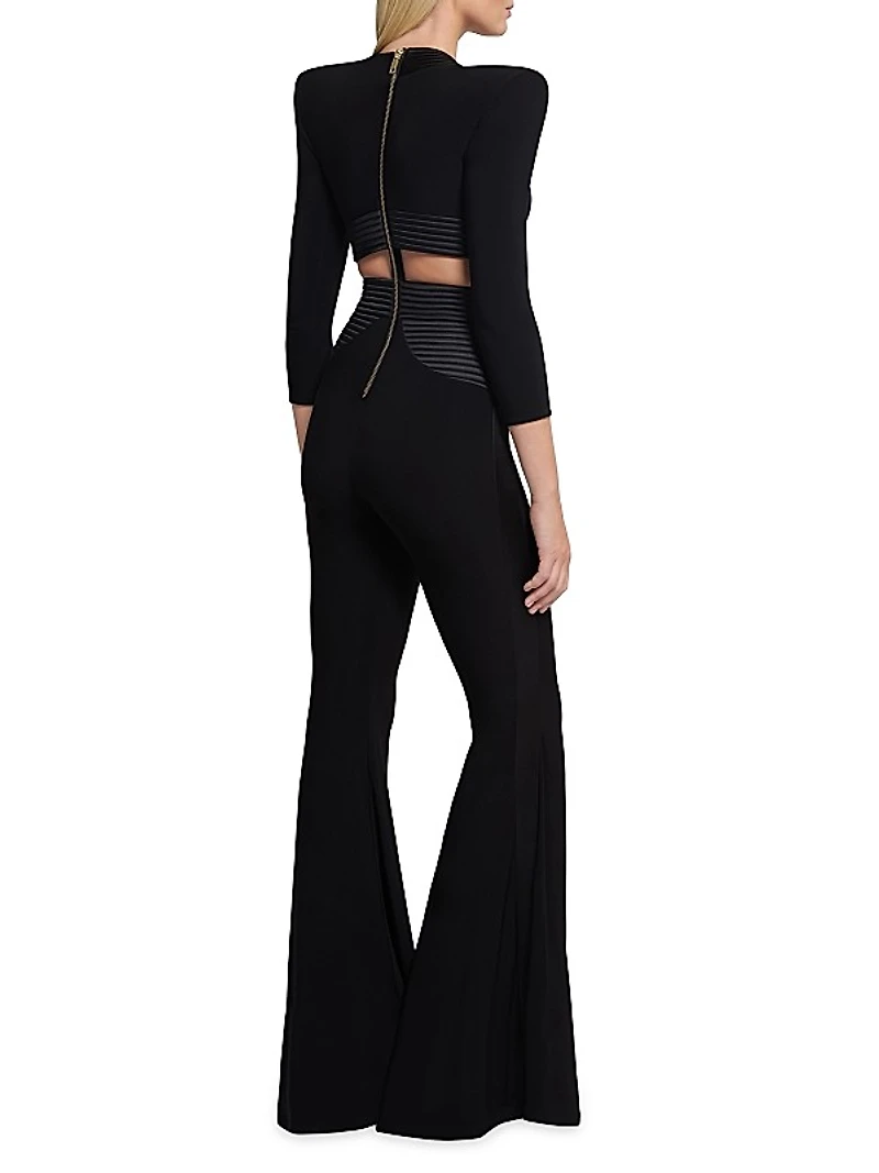 Go Your Own Way Flare Jumpsuit