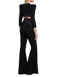 Go Your Own Way Flare Jumpsuit