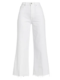 Jo Cropped Wide-Leg Jeans