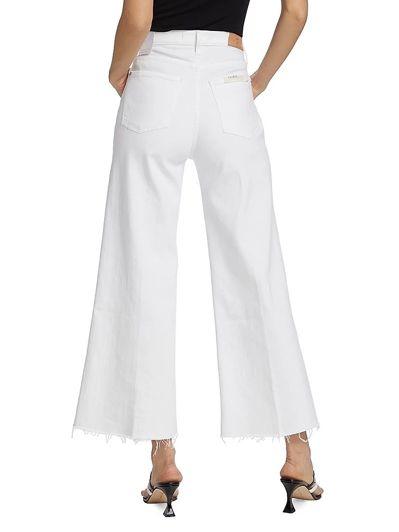 Jo Cropped Wide-Leg Jeans