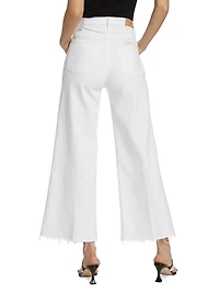 Jo Cropped Wide-Leg Jeans