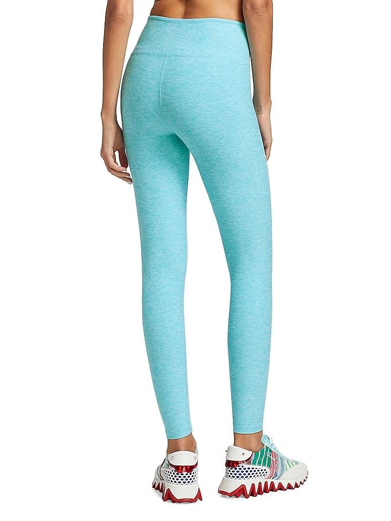 Football High-Rise Lace-Up Leggings