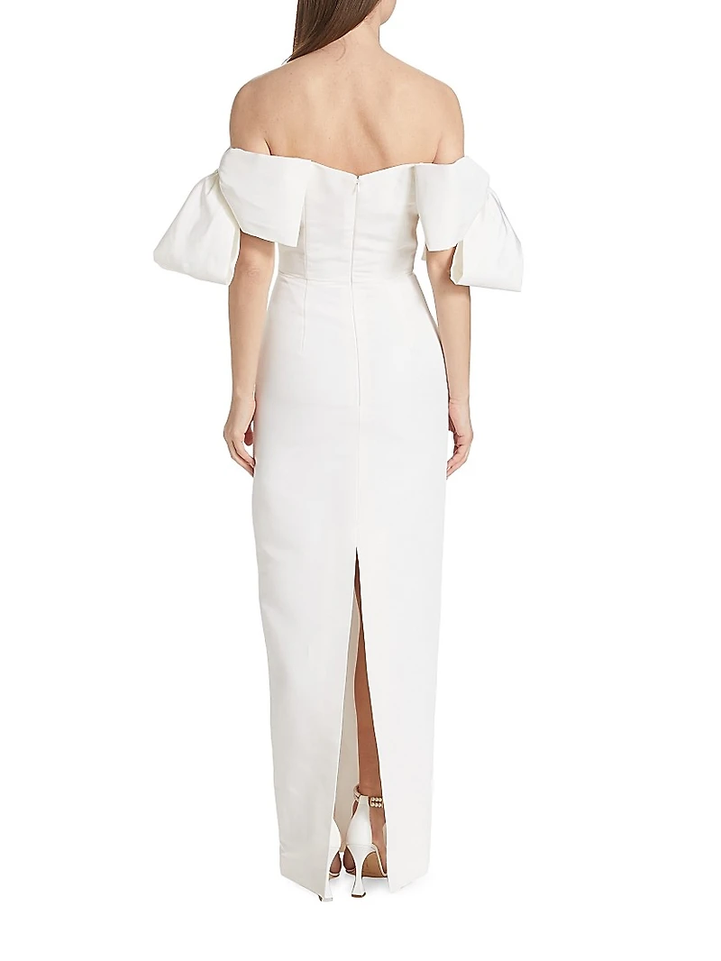 Josephine Off-The-Shoulder Gown