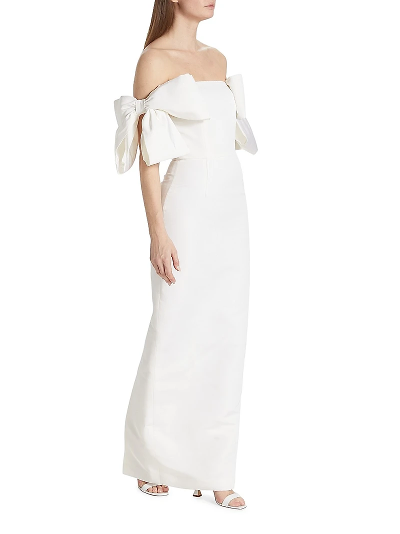 Josephine Off-The-Shoulder Gown