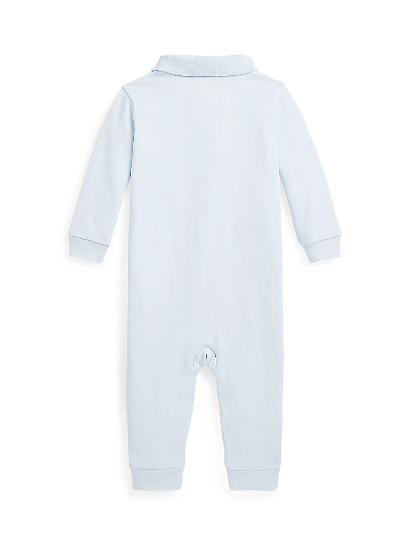 Baby Boy's Polo Coveralls