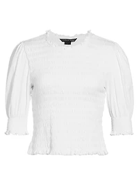 Langston Smocked Top