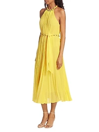 Sunray Pleated Dress