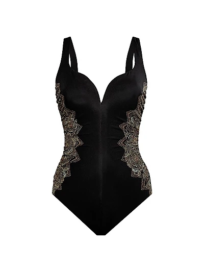 Petal Pusher Temptress One-Piece Swimsuit