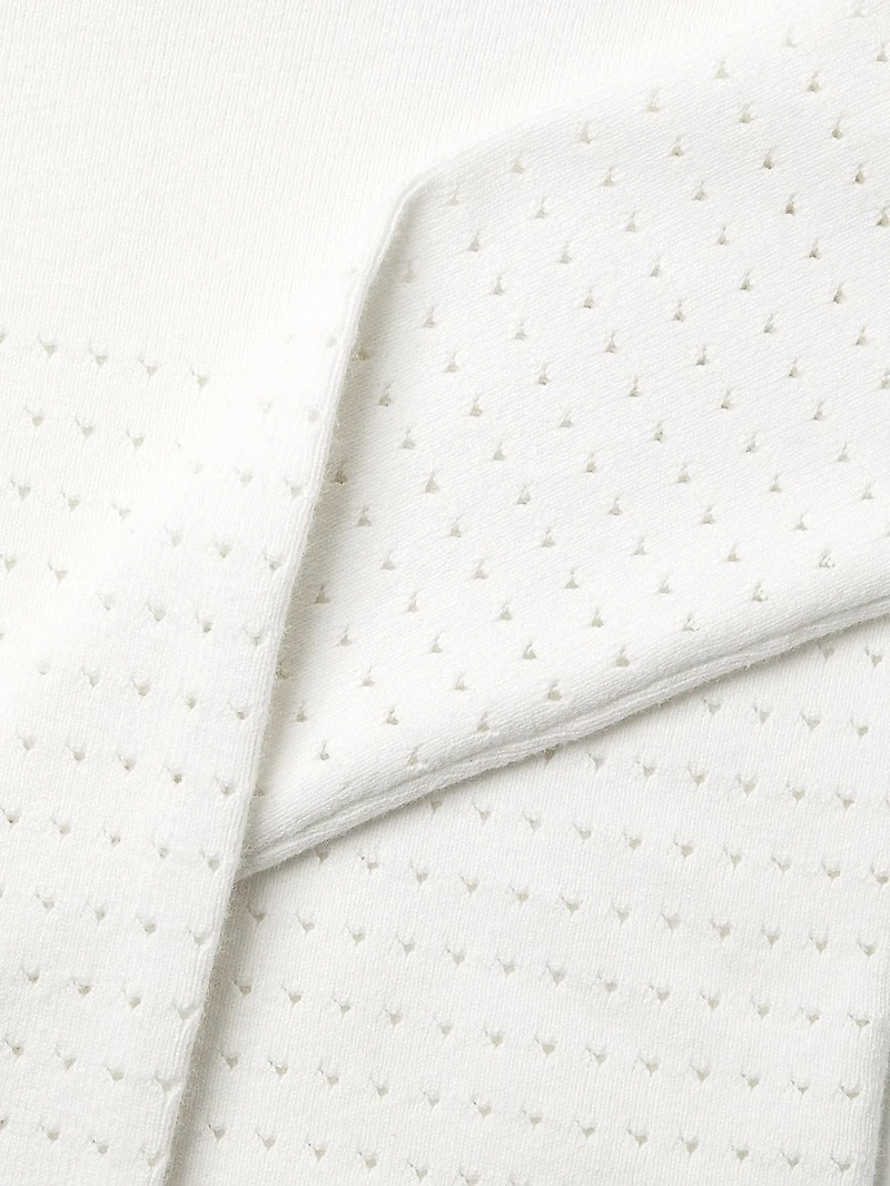 Laser-Dot One-Shoulder Bodysuit