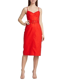 Aryelle Belted Bustier Dress