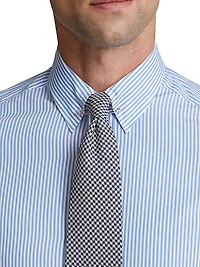 Philip NK Striped Cotton Long-Sleeve Shirt