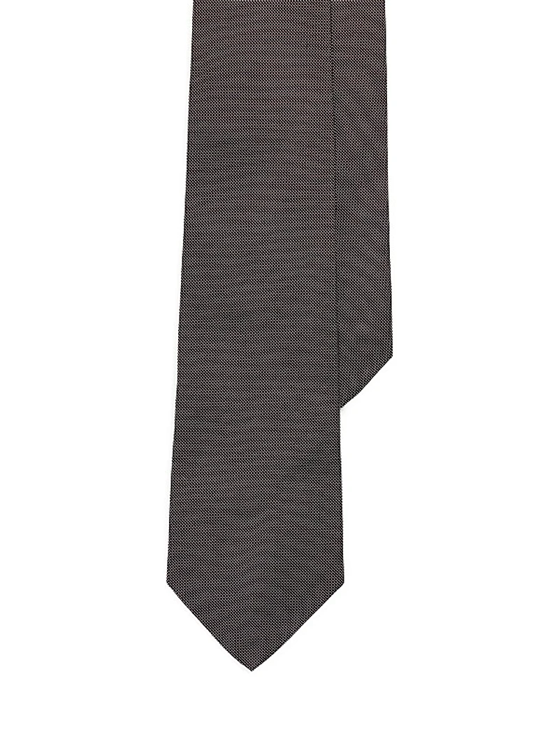 Micro-Dot Silk Tie
