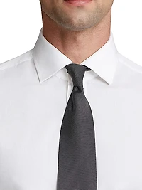 Micro-Dot Silk Tie