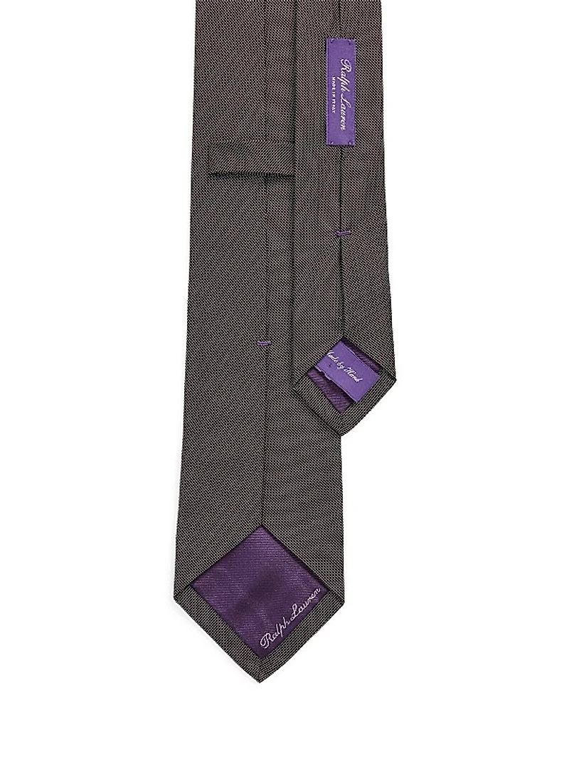 Micro-Dot Silk Tie