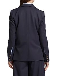 Boyfriend Wool-Blend Blazer