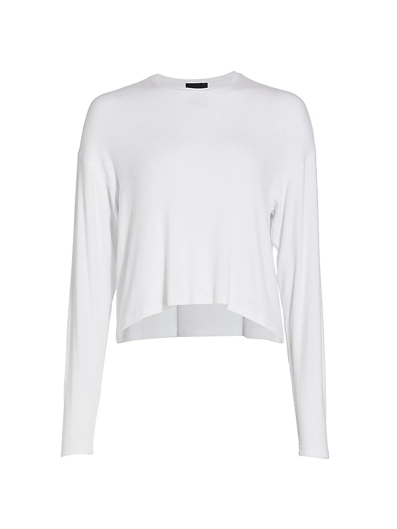 Boxy Modal Long-Sleeve Tee