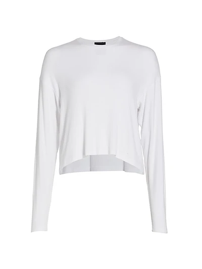 Boxy Modal Long-Sleeve Tee