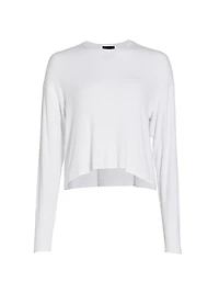 Boxy Modal Long-Sleeve Tee